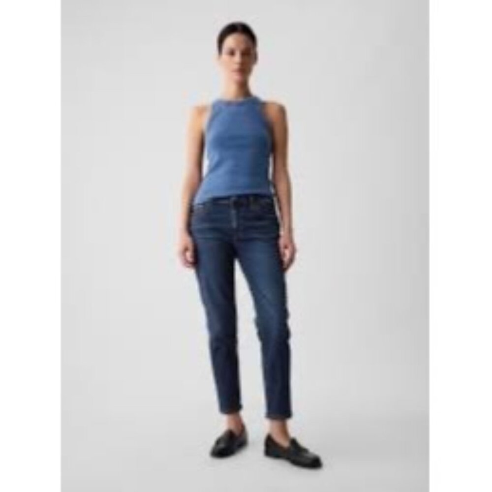 Gap Womens Mid Rise Best Girlfriend Jeans Denim Size 27 - Picture 9 of 10